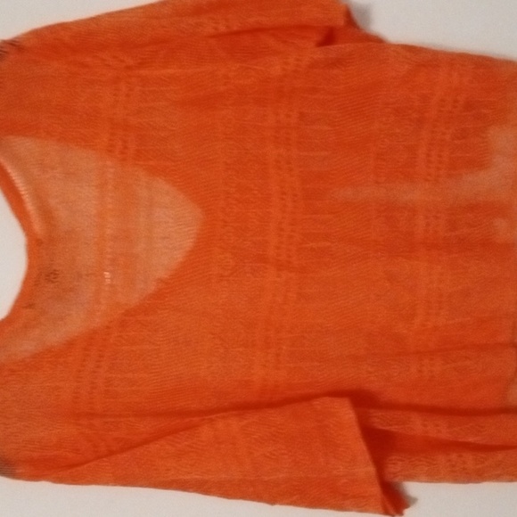 3/$50 ❤️ Denim 24/7 New Peach Shrug Size 30/32W - Picture 7 of 8